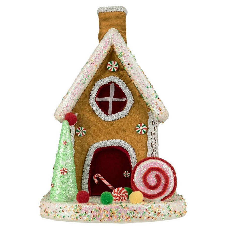 Christmas Village Sets & Accessories * | Northlight 13 Gingerbread Candy House Christmas Decoration