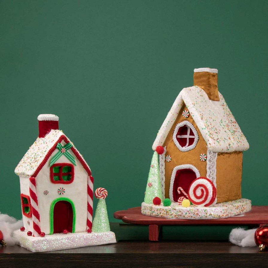 Christmas Village Sets & Accessories * | Northlight 13 Gingerbread Candy House Christmas Decoration