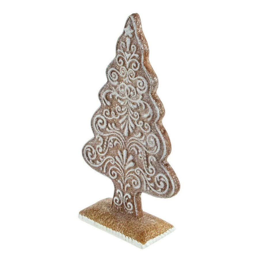 Christmas Table Top Trees * | Northlight 8.25 Glittered Gingrebread Tree Christmas Decoration