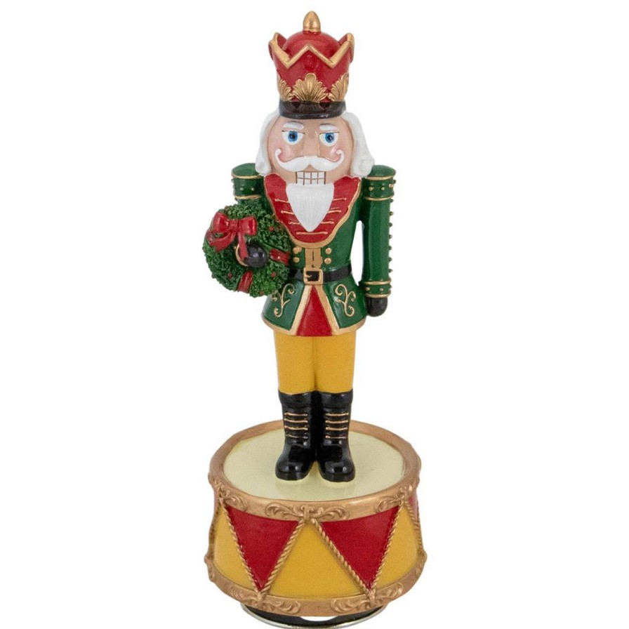 Figures * | Northlight 8.25 Musical Revolving Christmas Nutcracker Figure