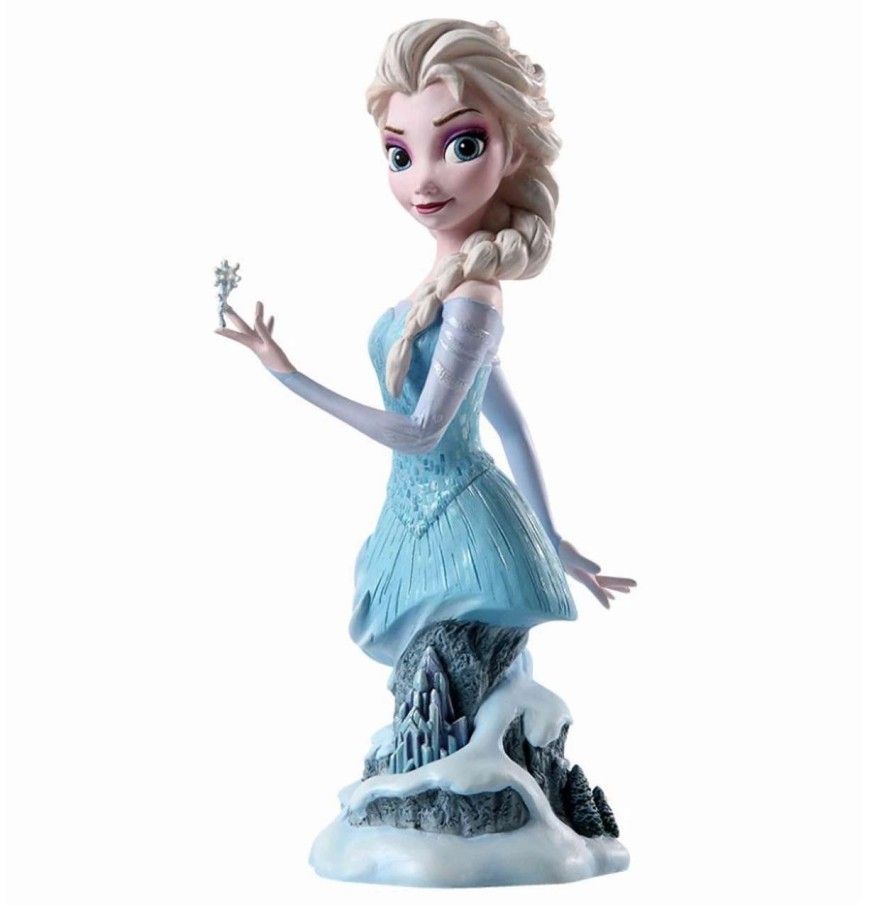 Figures * | Enesco 7.25 Blue And White Frozen Elsa Tabletop Figurine