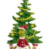 Christmas Village Sets & Accessories * | Department 56 5.5 Green And Yellow Dr. Seuss The Grinch Welcome Christmas Tabletop Decor