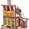 Christmas Village Sets & Accessories * | Department 56 The Country Coffee Cafe Lighted Building #6006977