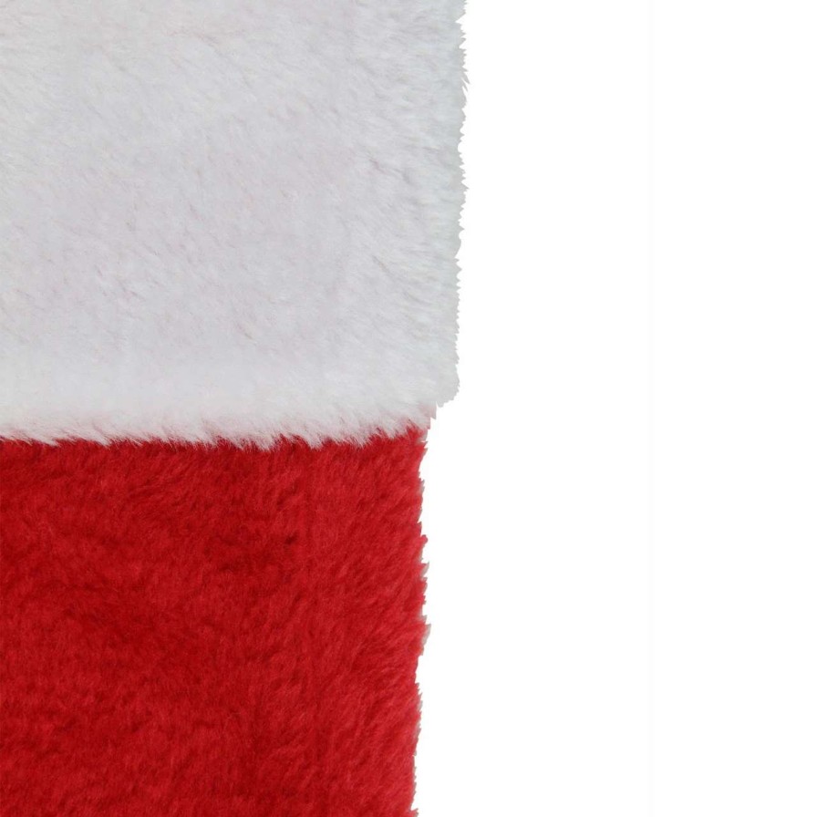 Stockings & Holders * | Northlight 17 Traditional Red With White Trim Hanging Christmas Stocking