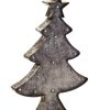 Christmas Table Top Trees * | Melrose 19 Rustic Brown And Bronze Led Christmas Tree Tabletop Decor