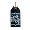 Christmas Village Sets & Accessories * | Diva At Home 19.25 Merry Christmas To You Hanging Chalkboard Sign With Bow Christmas Decoration