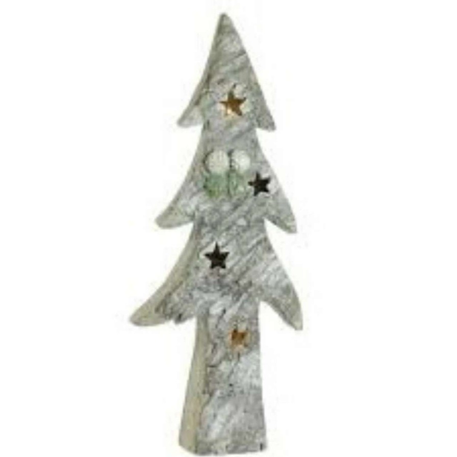 Christmas Table Top Trees * | Northlight 30 White And Green Led Lighted Glitter Artificial Christmas Tree Tabletop Decor