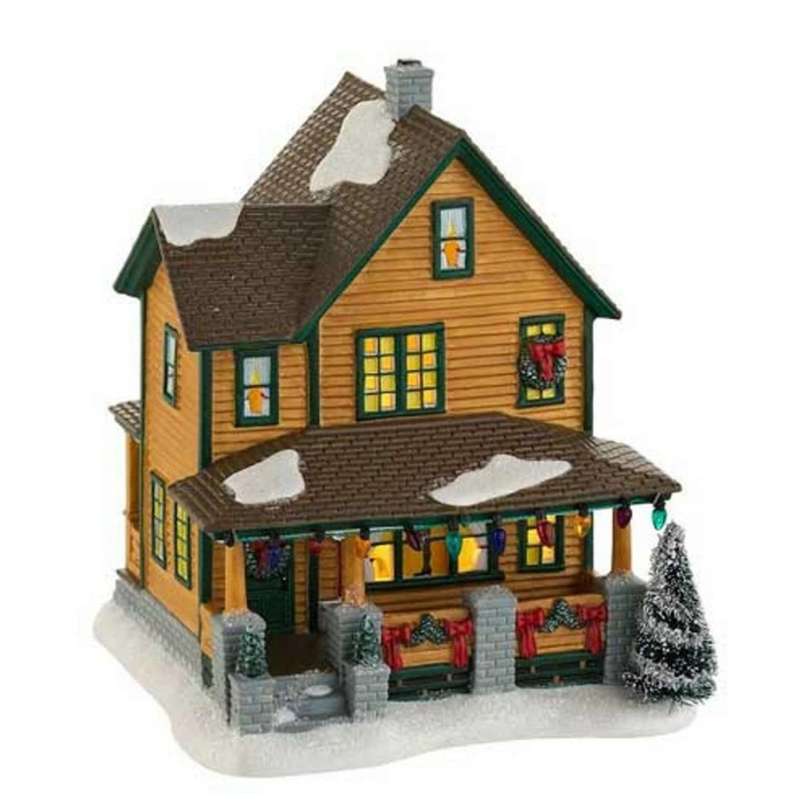 Christmas Village Sets & Accessories * | Department 56 A Christmas Story "Ralphie'S House" Lighted Building #4029245