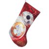 Stockings & Holders * | Kurt Adler 19 Red And White Battery Operated Musical Christmas Stocking