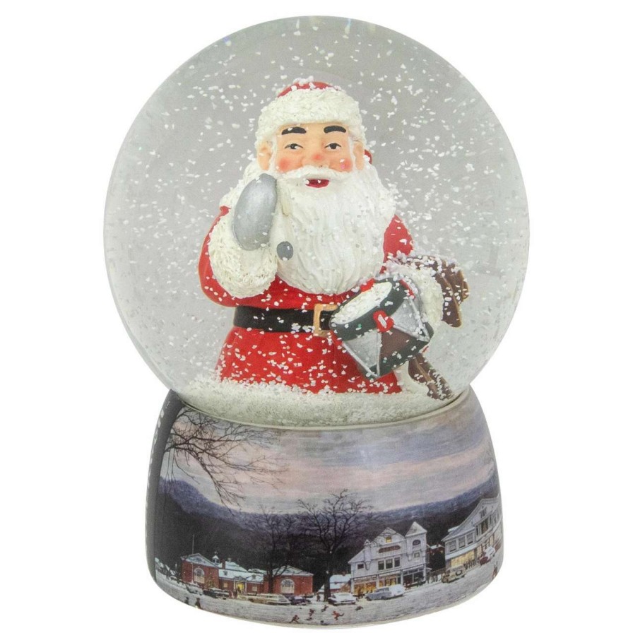 Christmas Village Sets & Accessories * | Northlight 6.5 Norman Rockwell 'A Drum For Tommy' Christmas Snow Globe