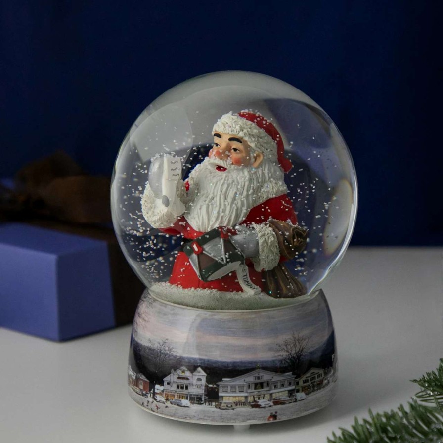 Christmas Village Sets & Accessories * | Northlight 6.5 Norman Rockwell 'A Drum For Tommy' Christmas Snow Globe