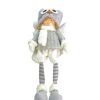 Figures * | Northlight 21 Gray Sitting Boy Angel With Dangling Legs And Owl Hat Tabletop Figurine