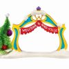 Christmas Village Sets & Accessories * | Department 56 Dr. Seuss The Grinch "Who-Ville Welcome Arch" Christmas Figurine #4043418