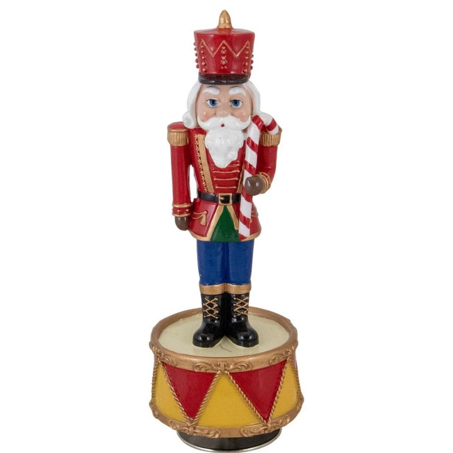 Figures * | Northlight 8.25 Revolving Musical Christmas Nutcracker Figure