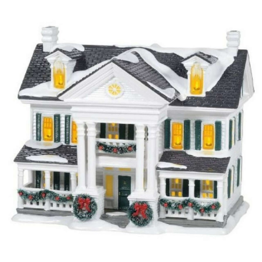 Christmas Village Sets & Accessories * | Department 56 Christmas In The Mansion Lighted Building # 6005451