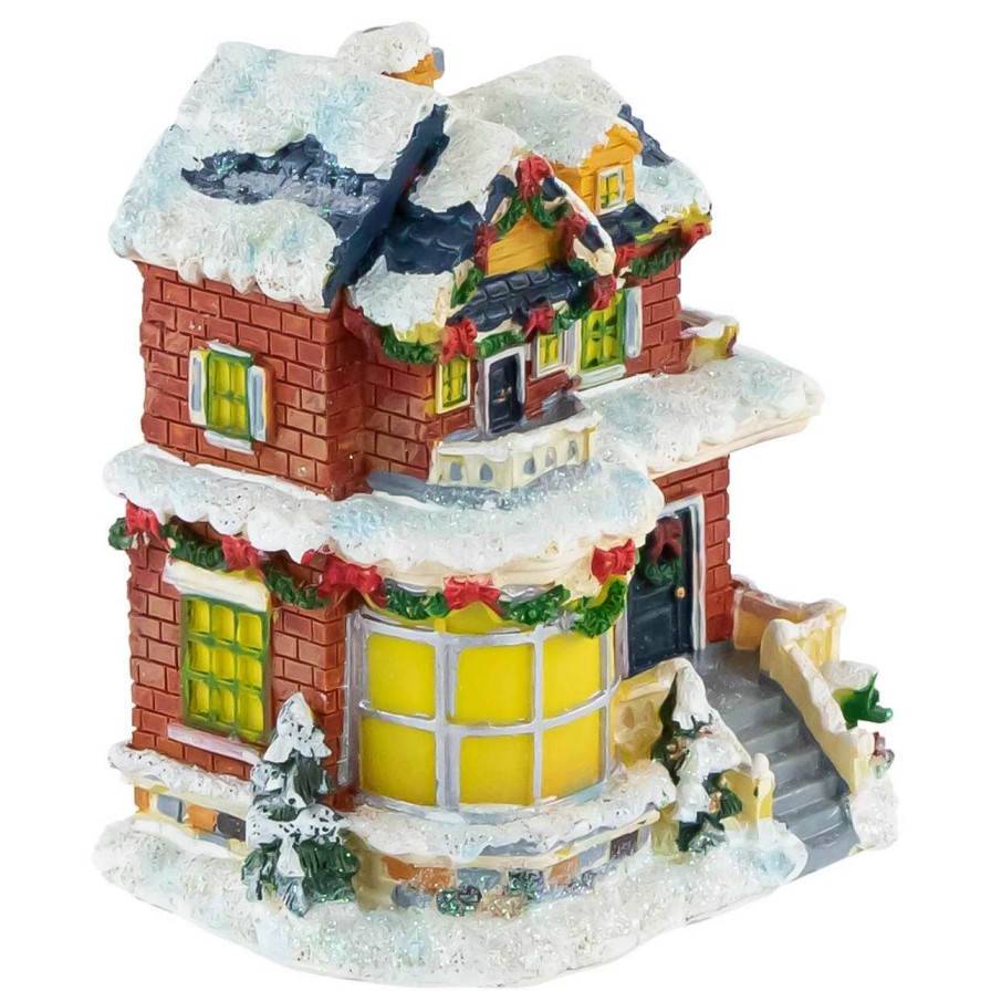 Christmas Village Sets & Accessories * | Northlight 4 Snowy House Christmas Village Decoration