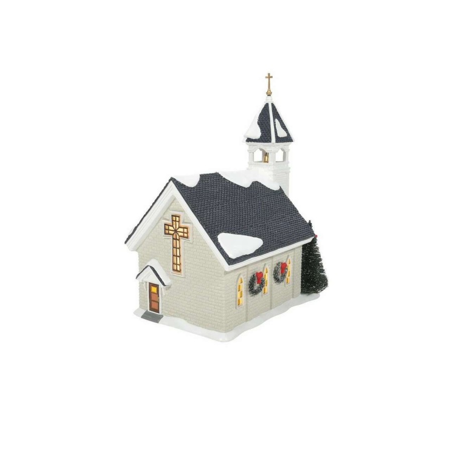 Christmas Village Sets & Accessories * | Department 56 Dept 56 Pleasant View Church Christmas Figure