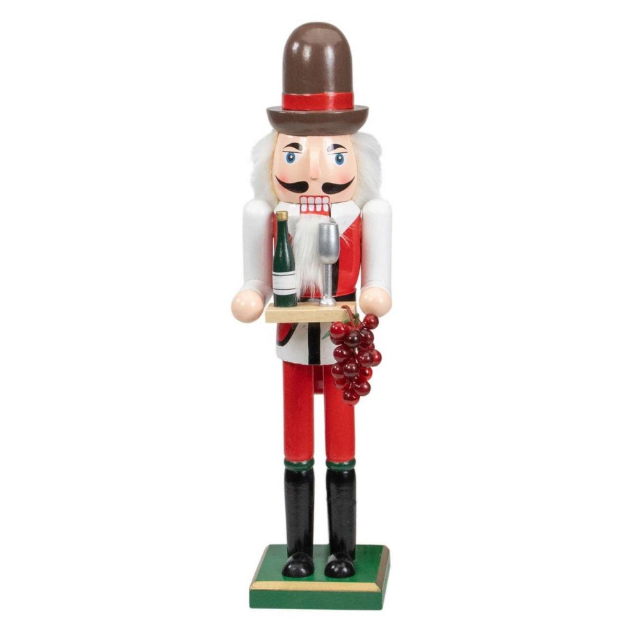 Figures * | Northlight 15 Red And White Grapes Winemaker Christmas Nutcracker