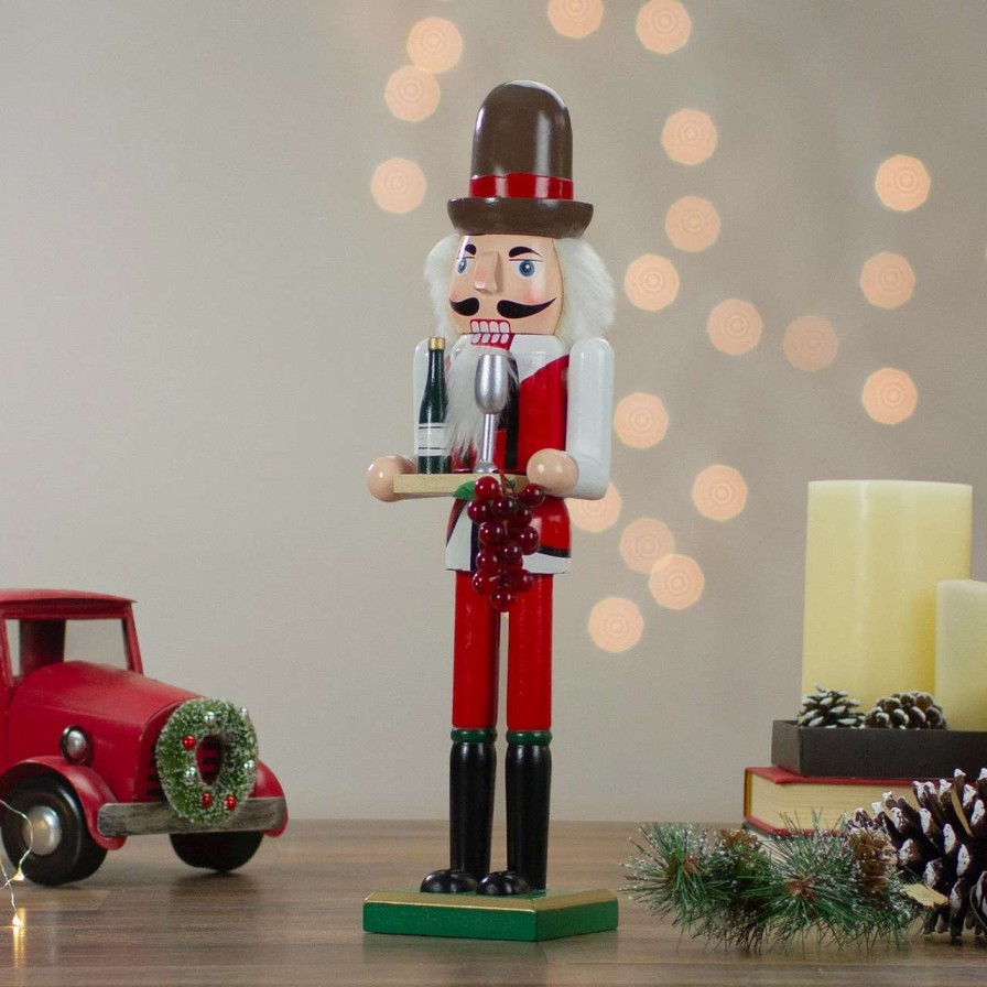 Figures * | Northlight 15 Red And White Grapes Winemaker Christmas Nutcracker