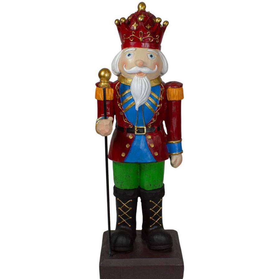 Figures * | Northlight 22 Red And Blue Nutcracker Soldier Christmas Decoration