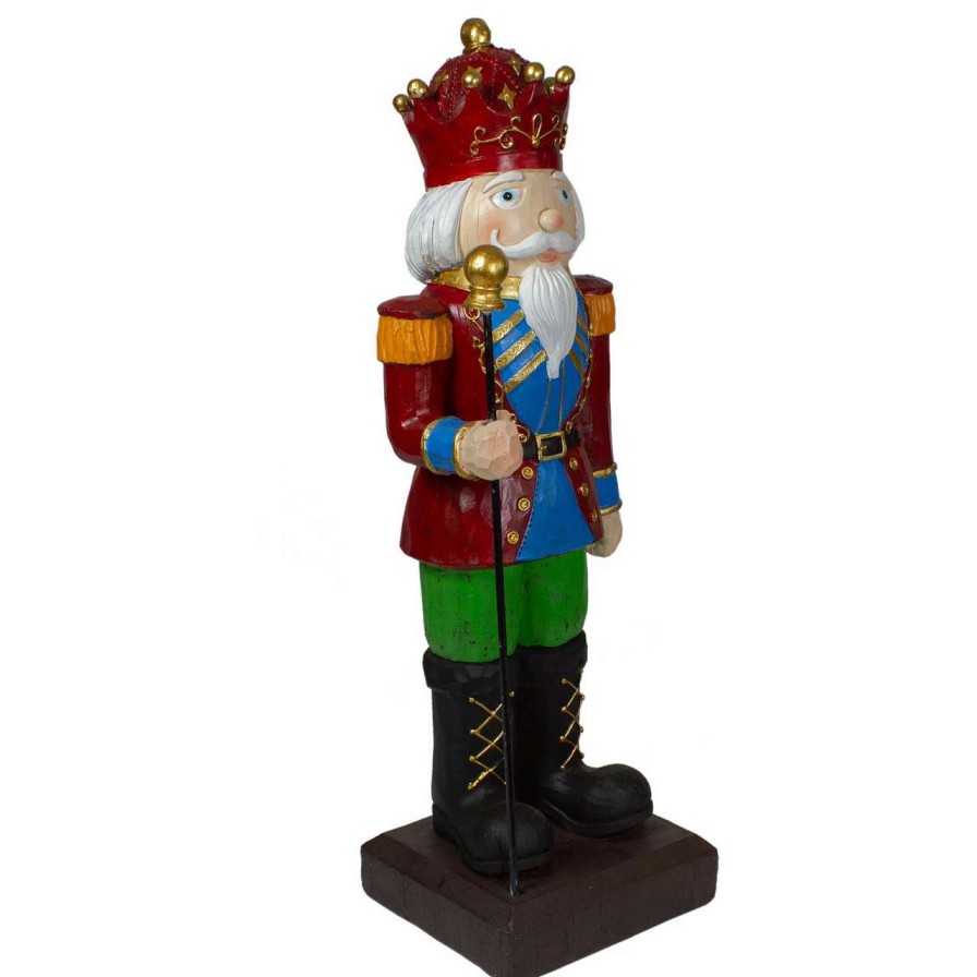 Figures * | Northlight 22 Red And Blue Nutcracker Soldier Christmas Decoration