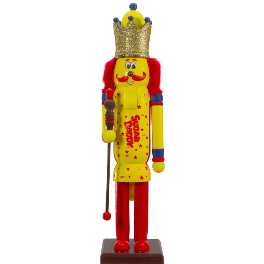 Figures * | Northlight 14 Tootsie Roll Sugar Daddy Wooden Christmas Nutcracker Figure